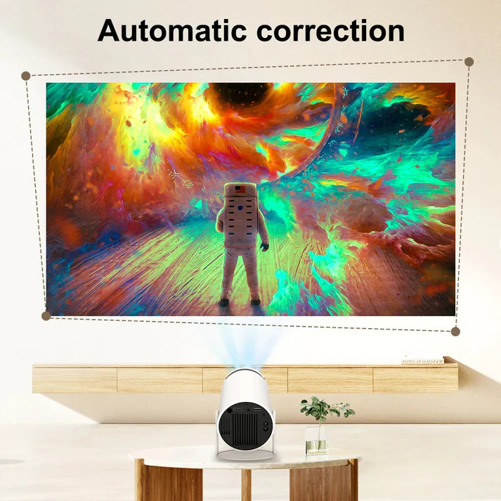 Android 4k Round Projector